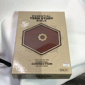 Essential Teen Study Bible Christian Standard Version Leather Touch Brown Holman